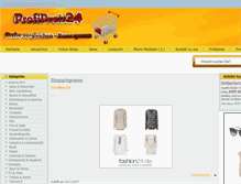 Tablet Screenshot of profipreis24.de